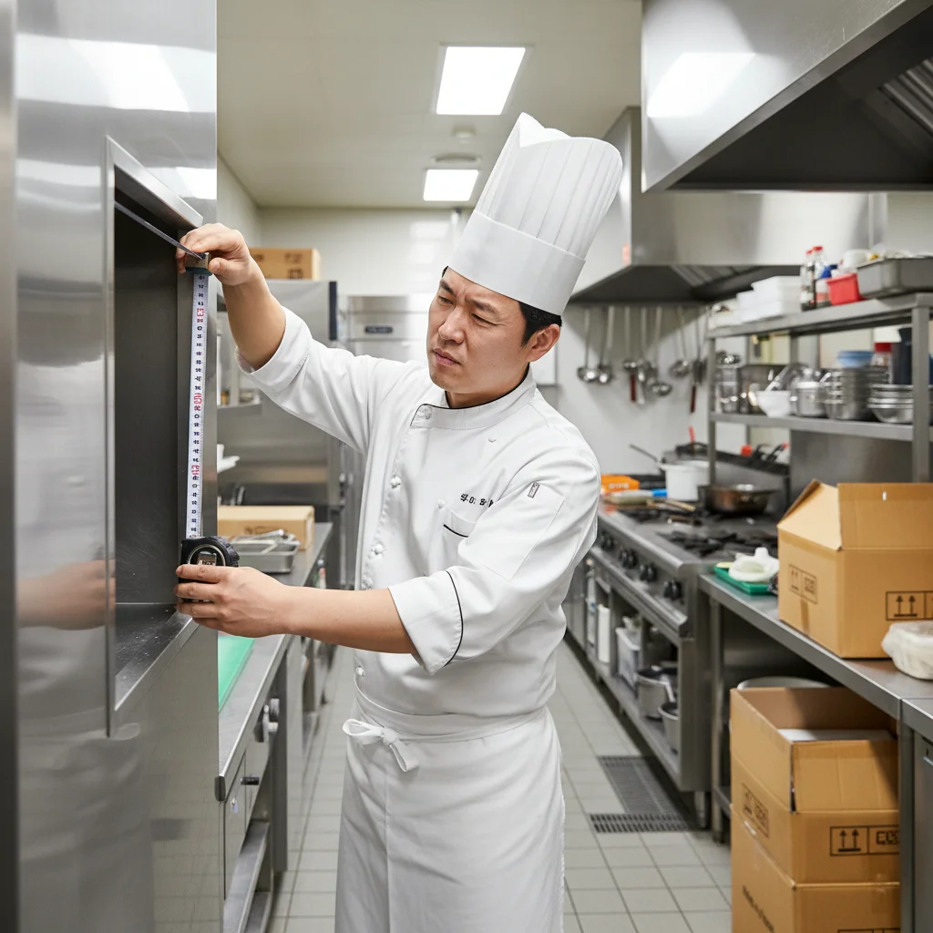 주방 공간 실측 필수