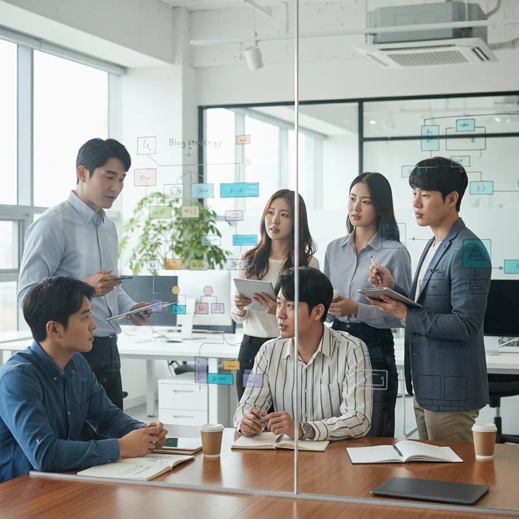 준최적화블로그 - 블로그 등급 전략 회의