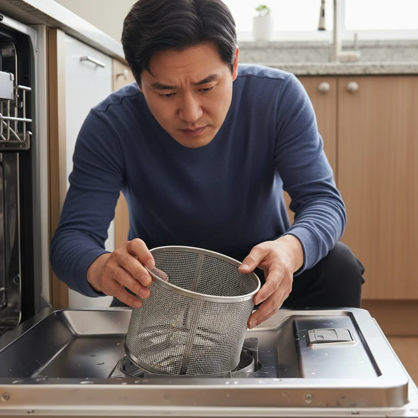 식기세척기중고 - 필터 상태 점검