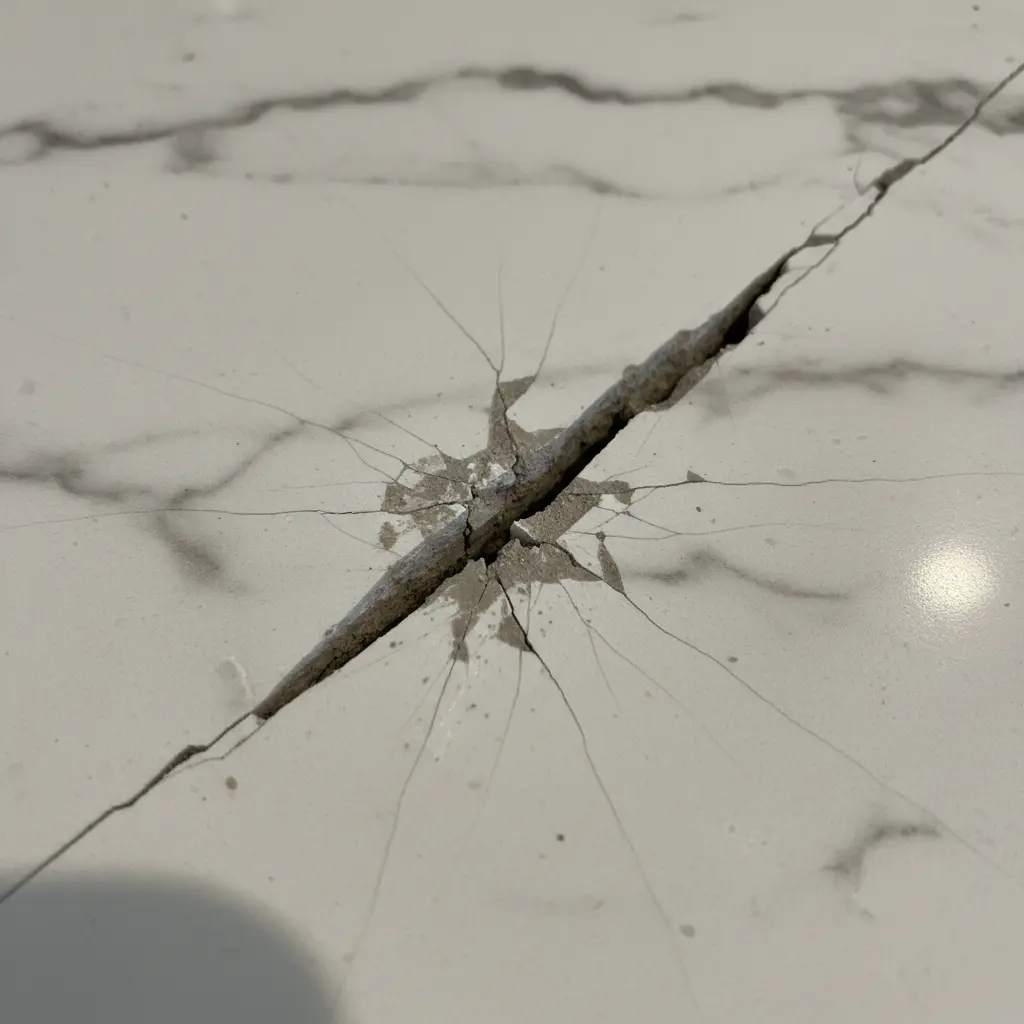 싱크대중고 - 상판 크랙 주의