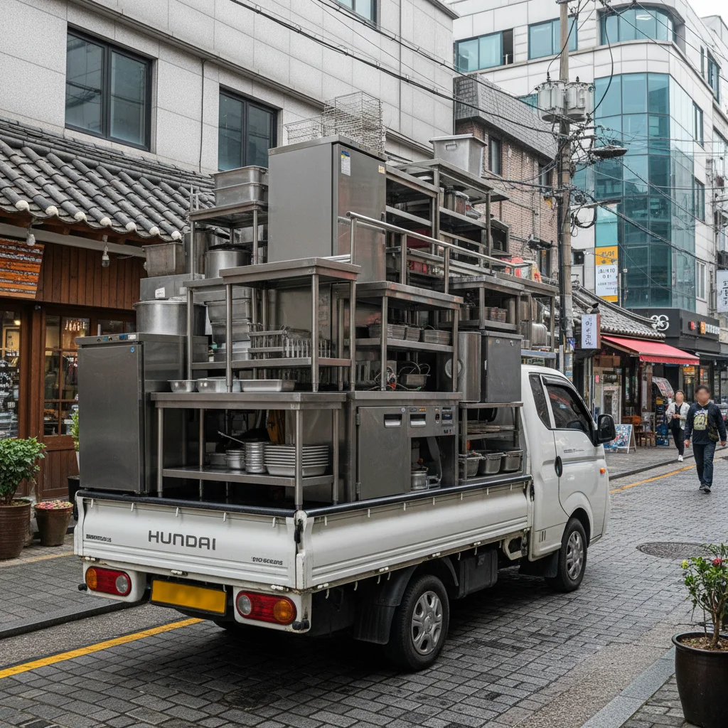중고후드 - 용달차 섭외 필수
