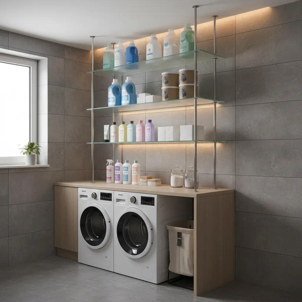 상부선반 - 기둥식 선반이 안전한 대안