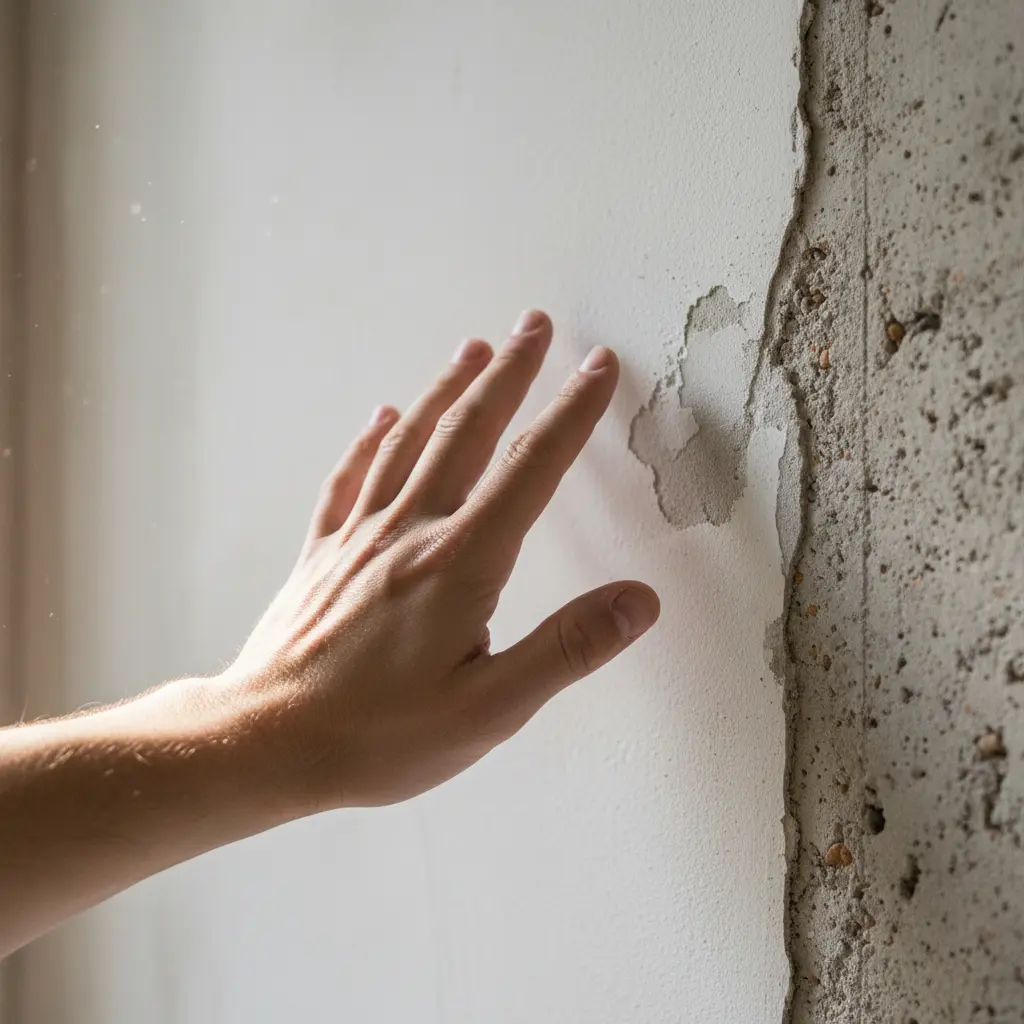 상부선반 - 벽 재질 확인은 필수!