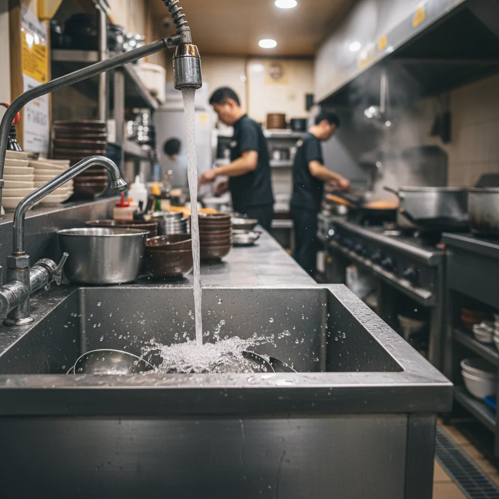 식당용씽크대 - 내구성 좋은 씽크대 고르는 법