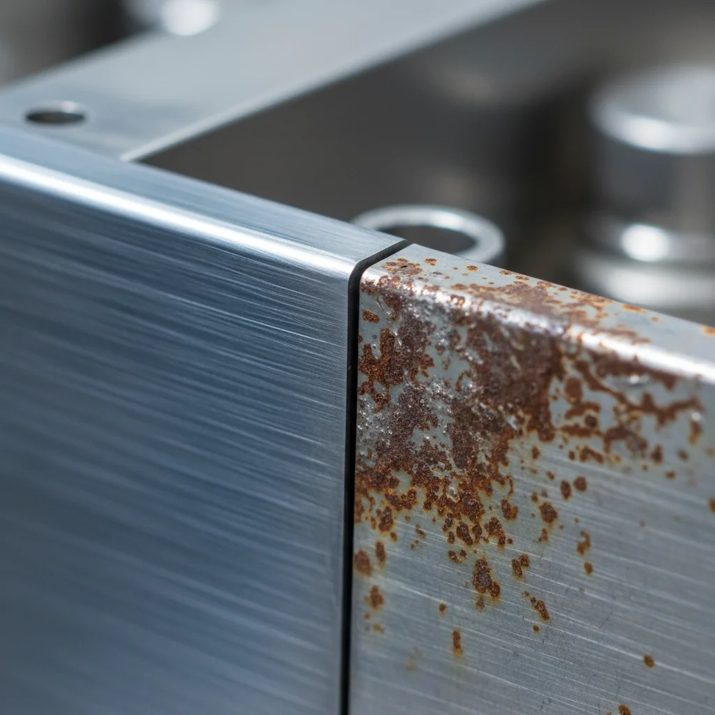 식당용씽크대 - STS 201 vs 304 차이점