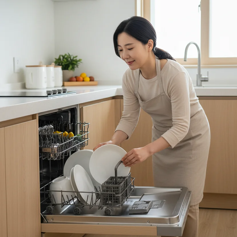 떡볶이접시 - 식기세척기 사용 가능