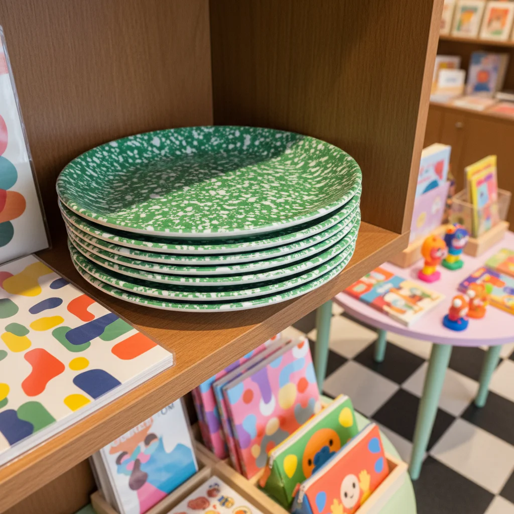 추억의 분식집 그릇