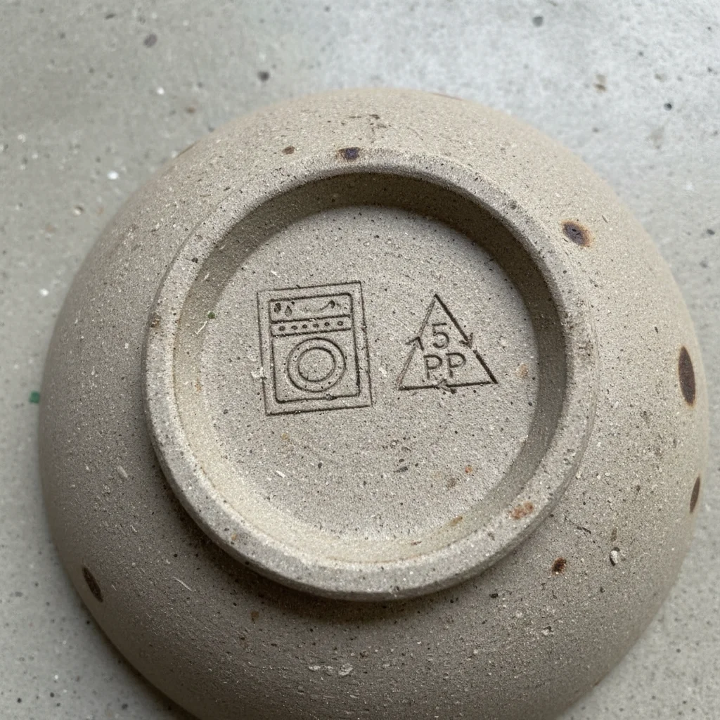 식기세척기 사용 가능 마크 확인