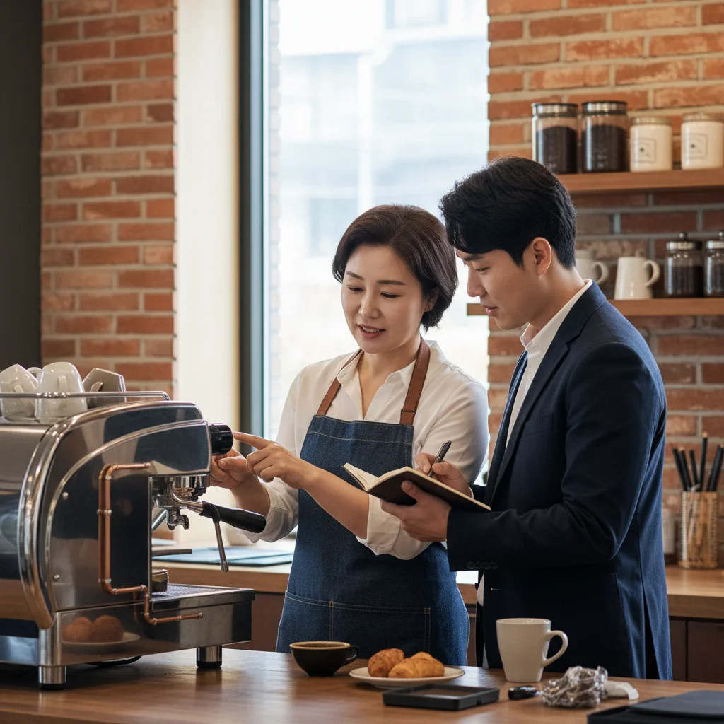 커피머신중고매입 - 풀세트가 가격 유리