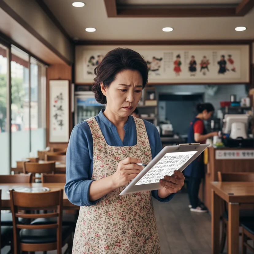 식당철거 - 철거 전 체크리스트 확인