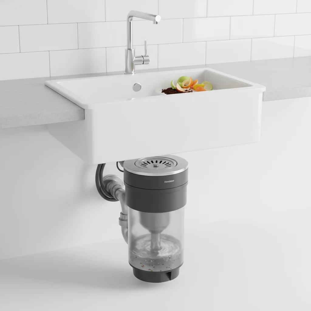 잔반처리대 - 물기 제거 설계