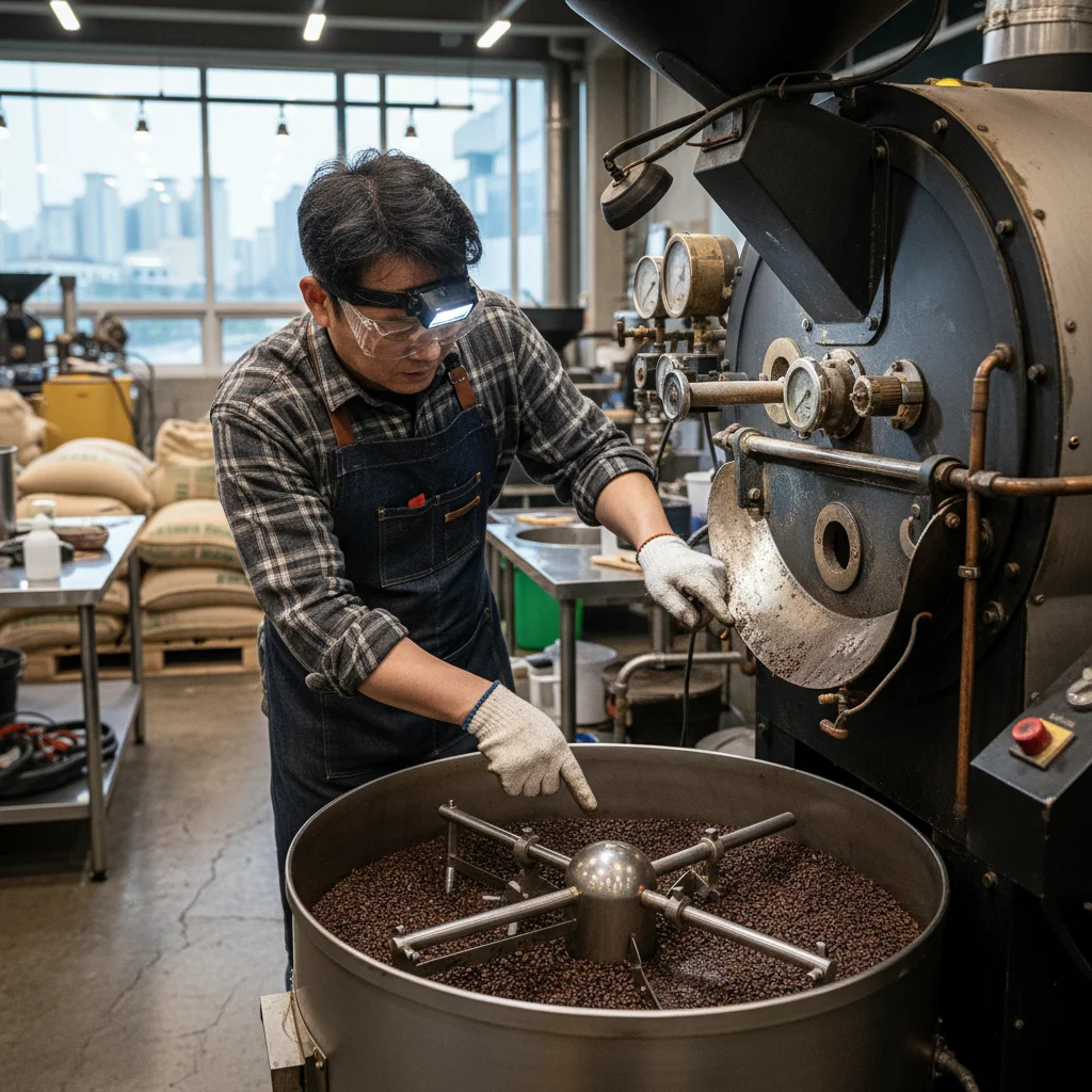 중고로스팅기계 - 꼼꼼한 기계 점검 필수