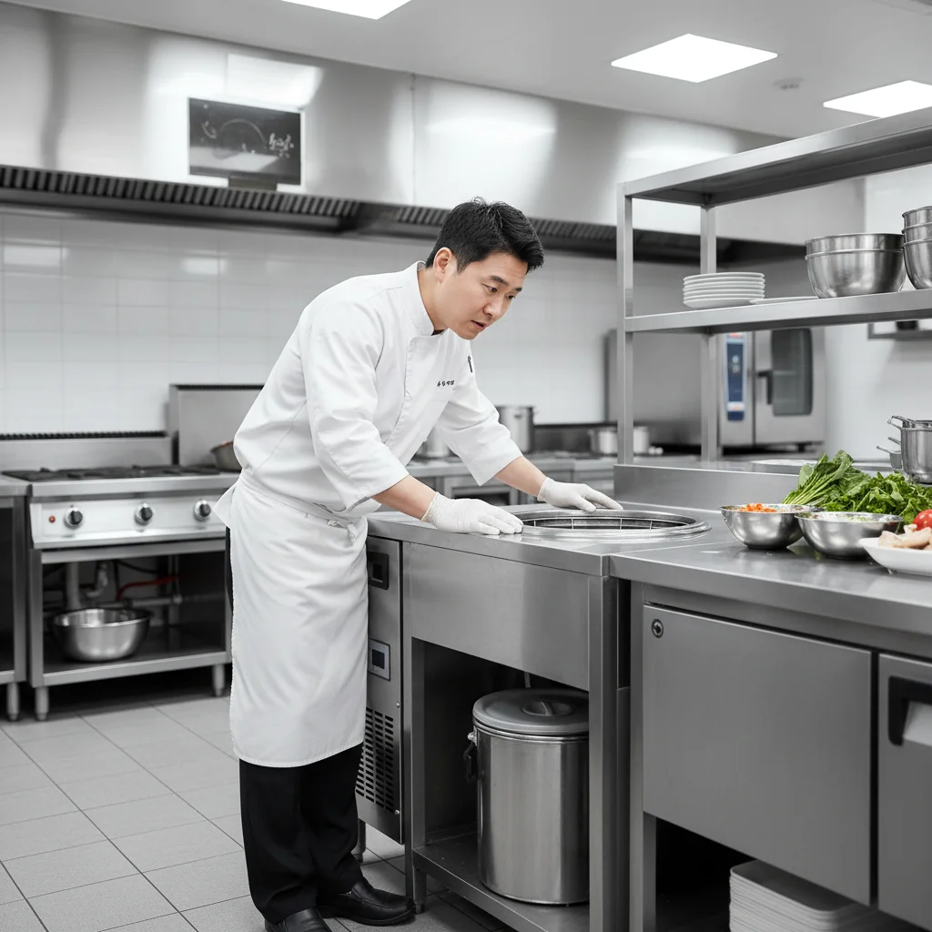 2026년형 잔반처리대 실물