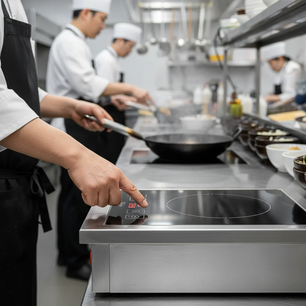 업소용인덕션 - 가스비 절감의 핵심, 온도 조절