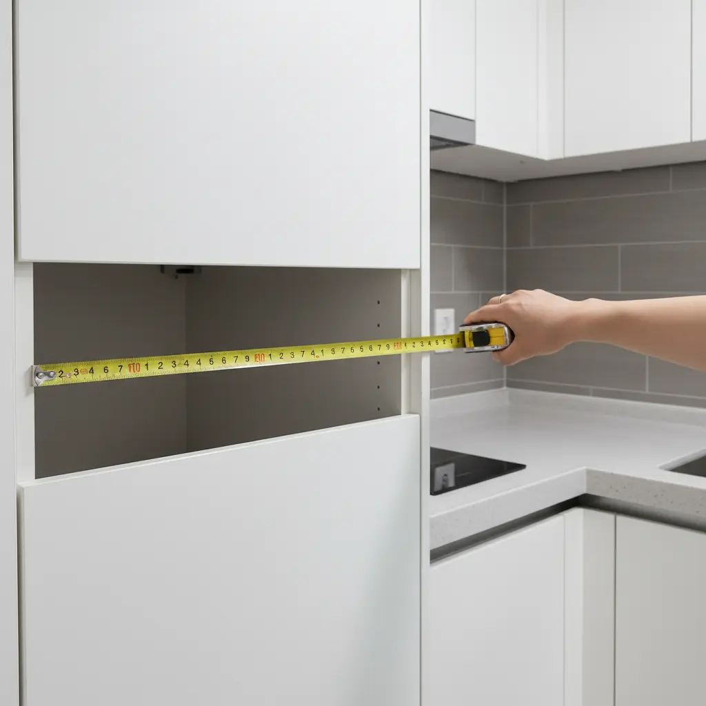 설치 공간 실측 필수