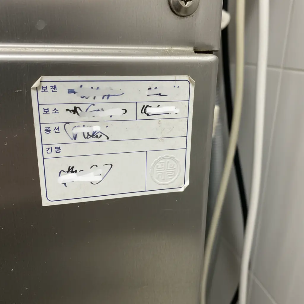 제조년월 확인은 필수