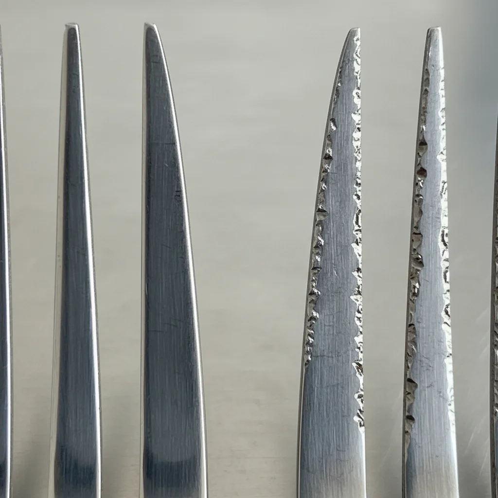 포크 날 마감 차이