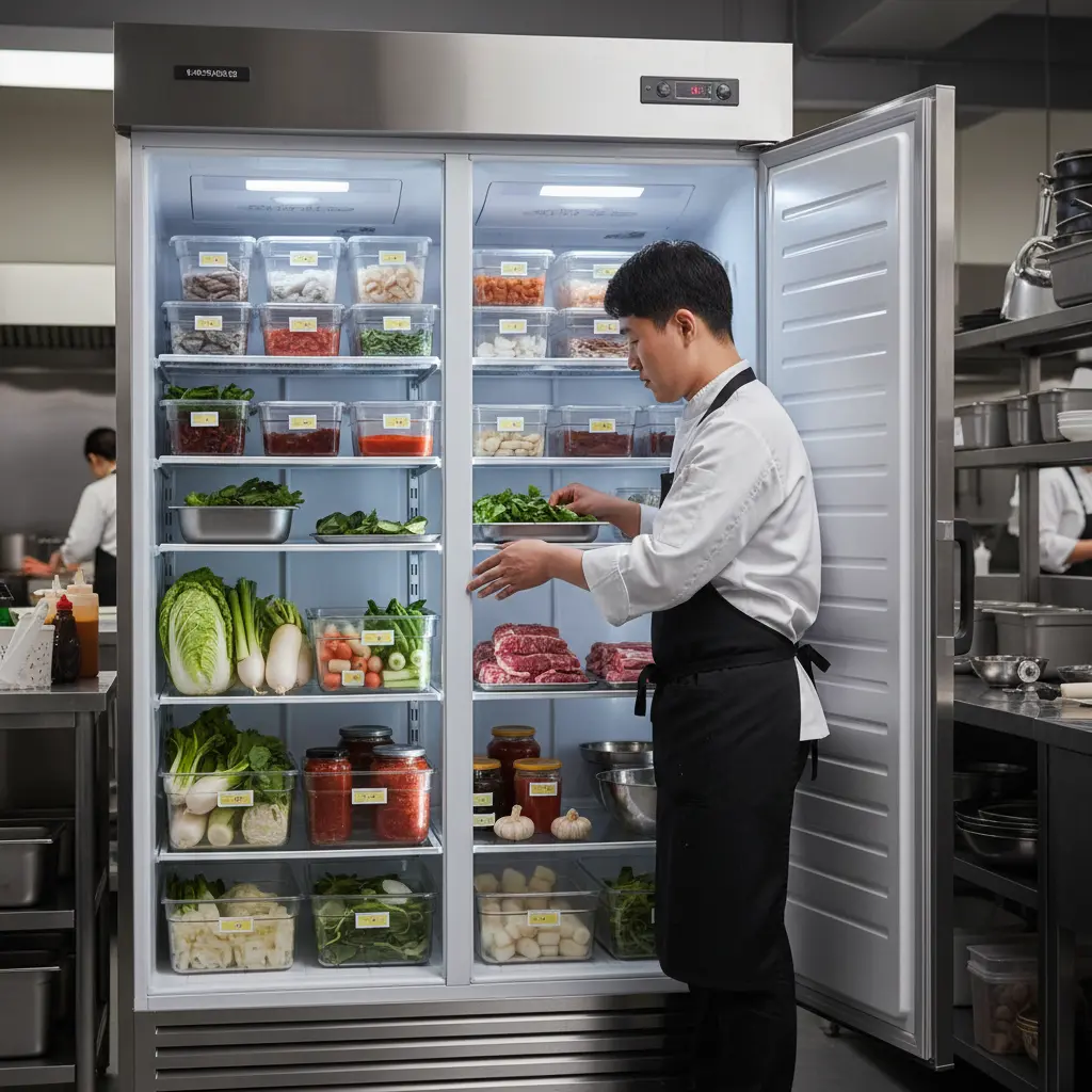 업소냉장고 - 냉동 냉장 비율 선택