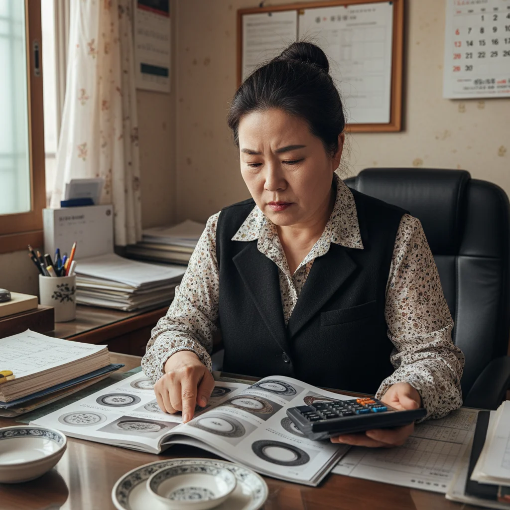 예산에 맞는 접시 견적 내기