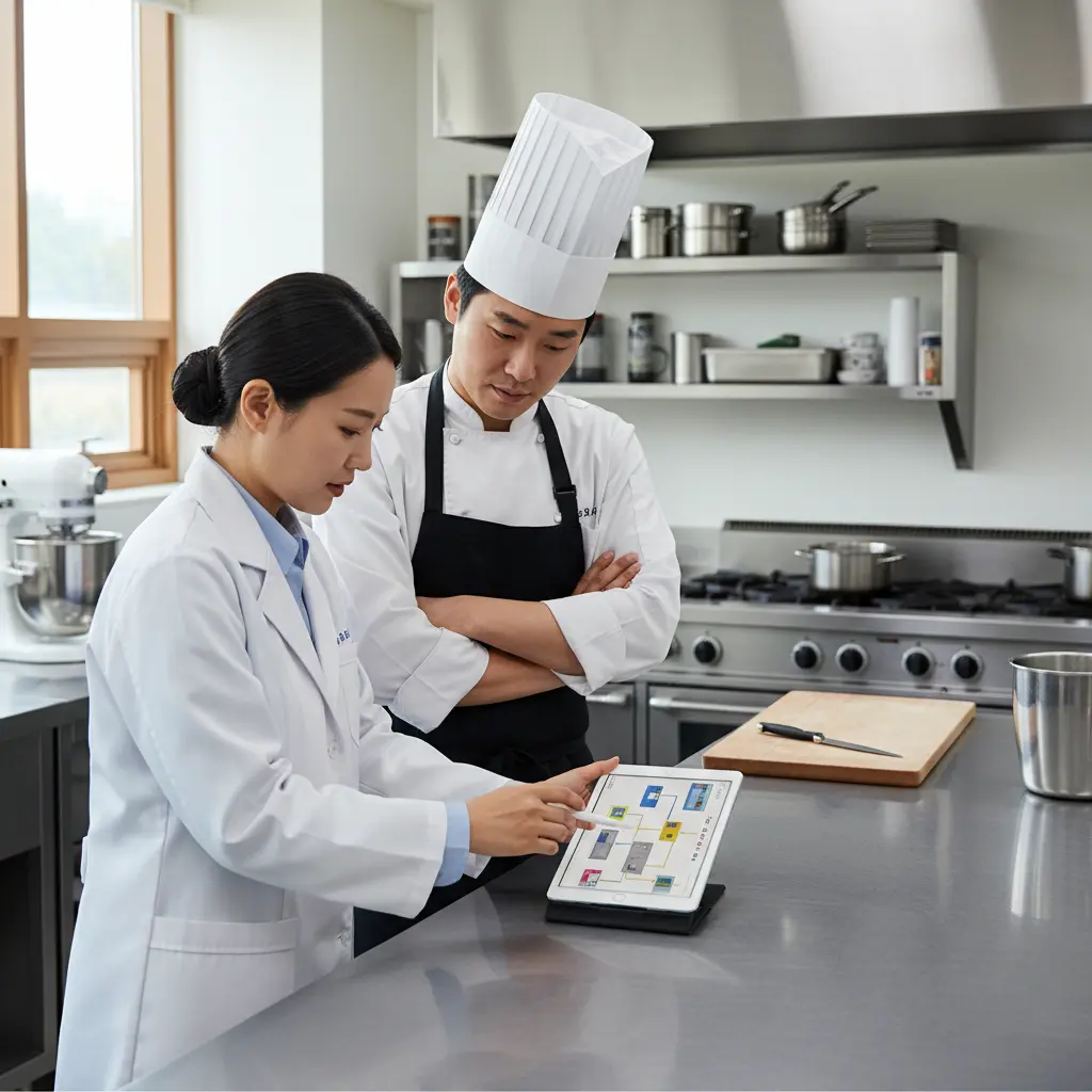 단체급식주방기기 - 운영비 절감은 인덕션이 유리