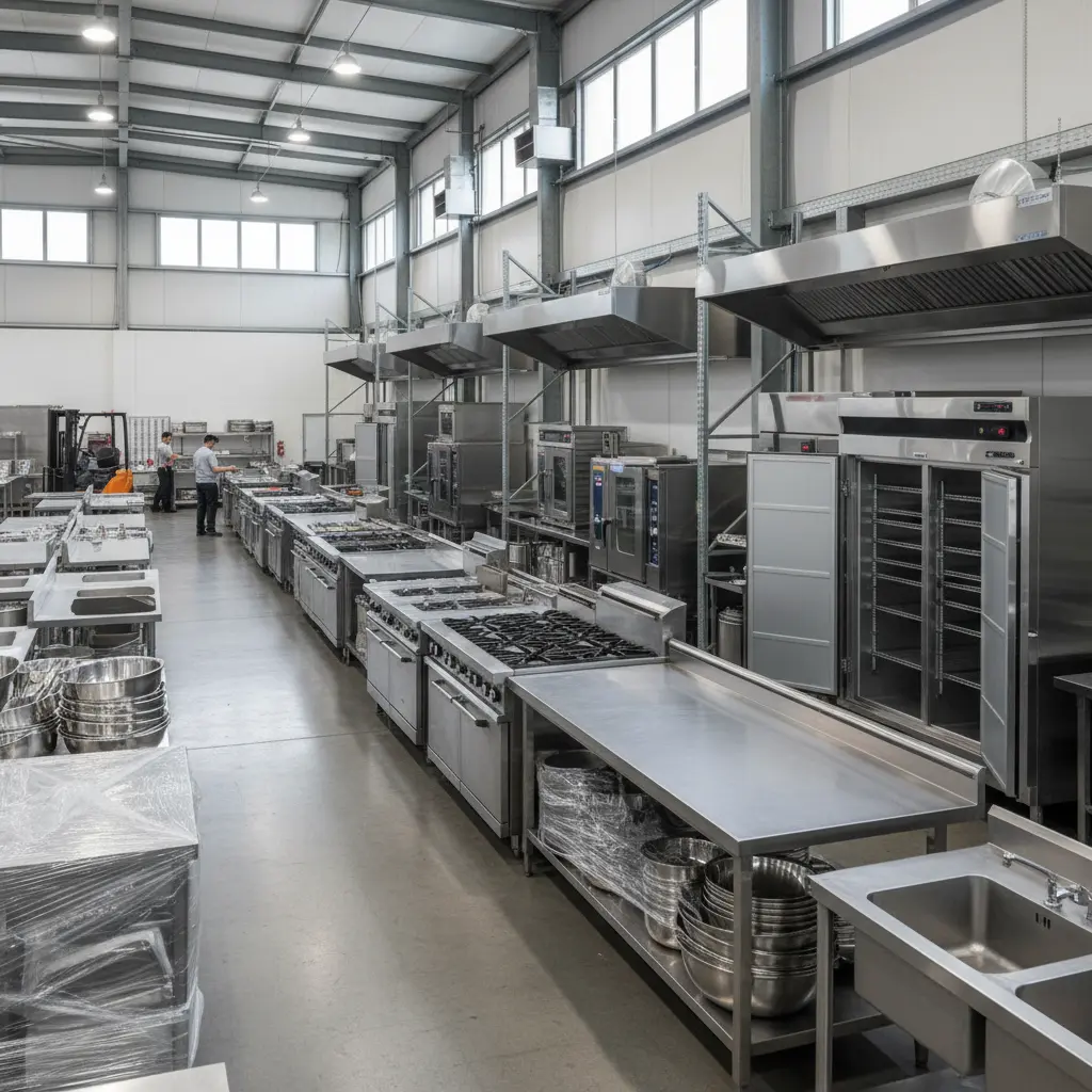 단체급식주방기기 - 작업대는 중고도 충분