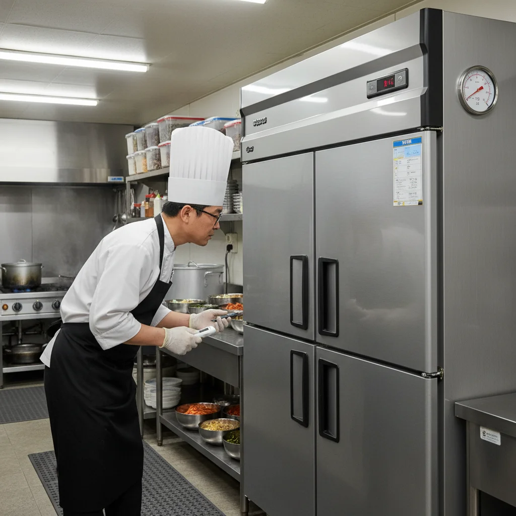 부산중고냉동고 - 냉동고 상태 확인