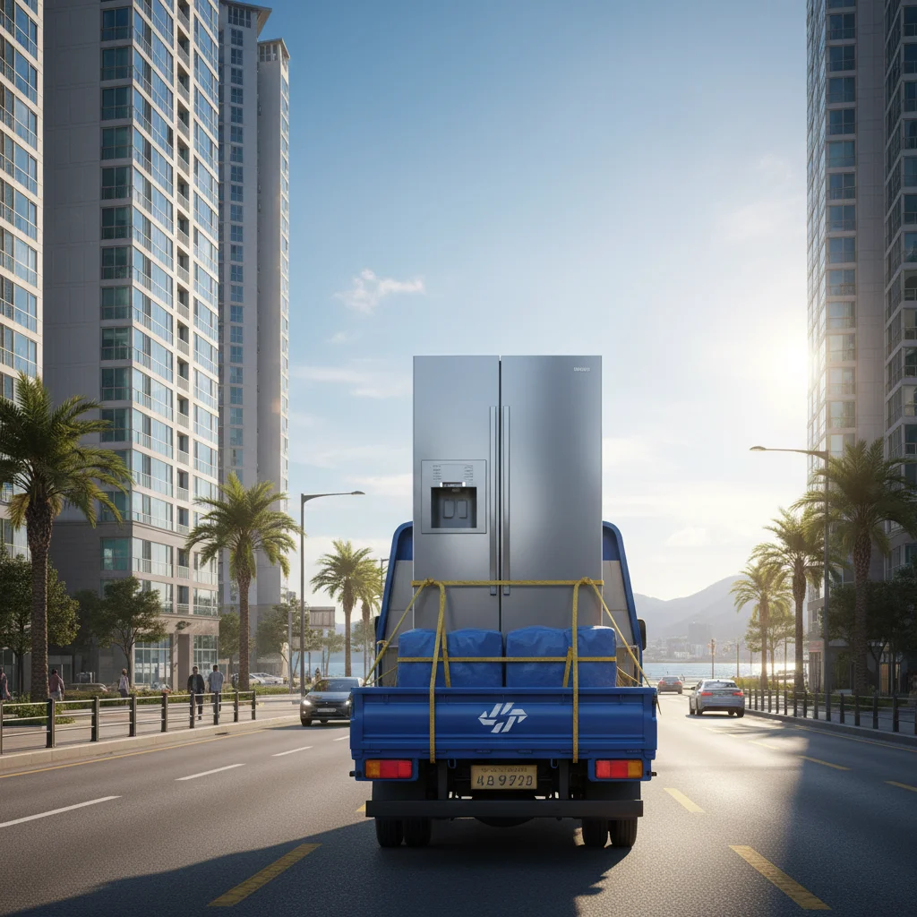 부산중고냉동고 - 배송비 체크 필수