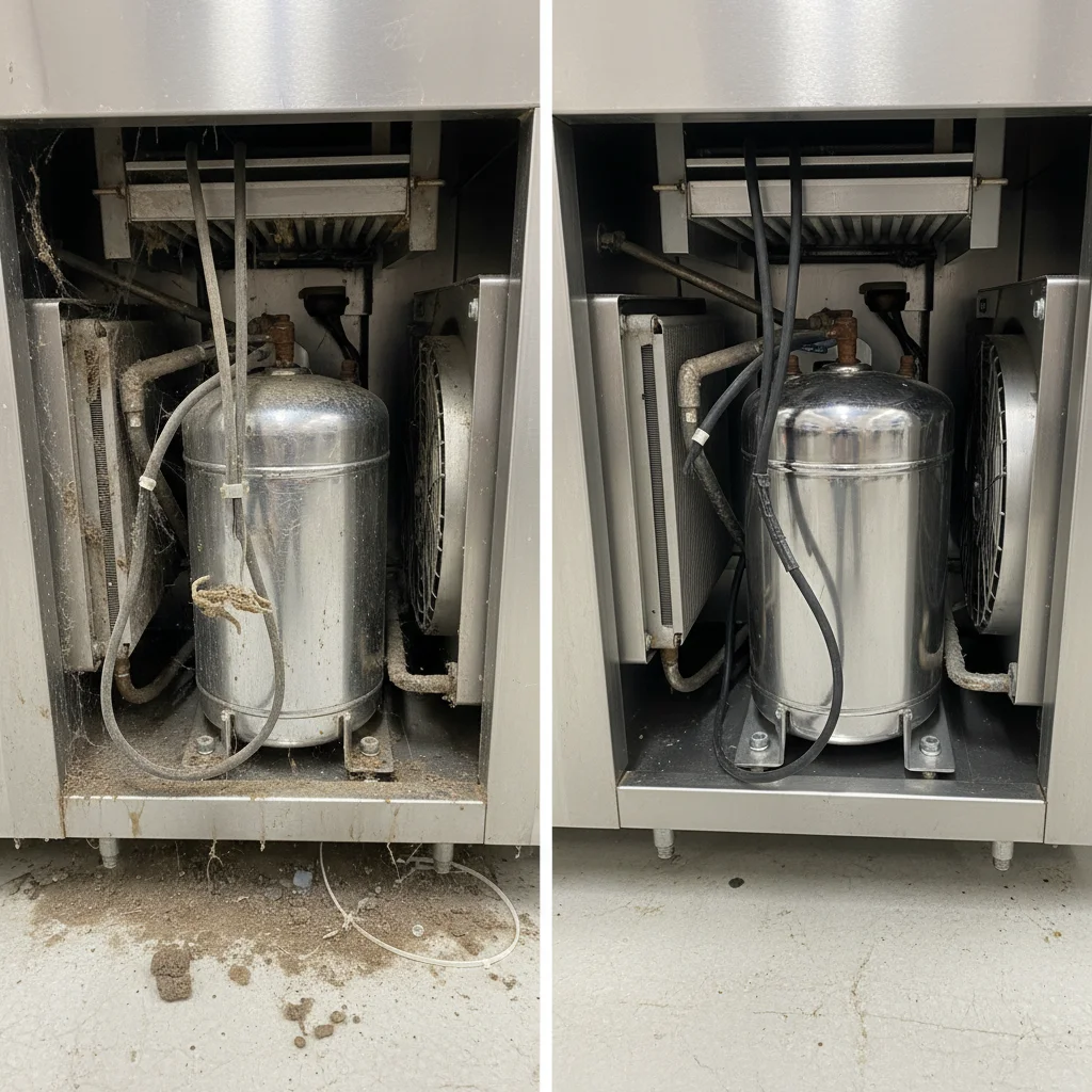 부산중고냉동고 - 콤프레셔 소음