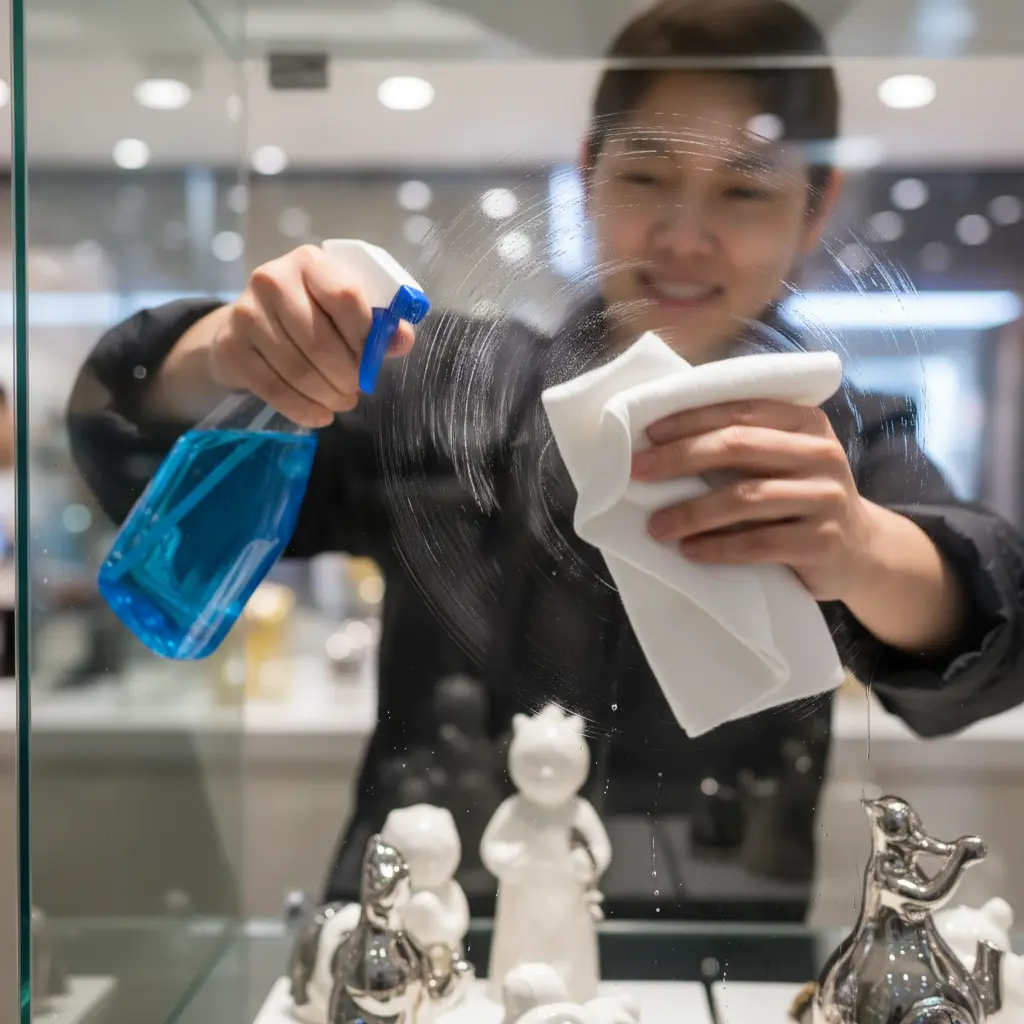 쇼케이스매입 - 유리만 닦아도 가격이 오릅니다