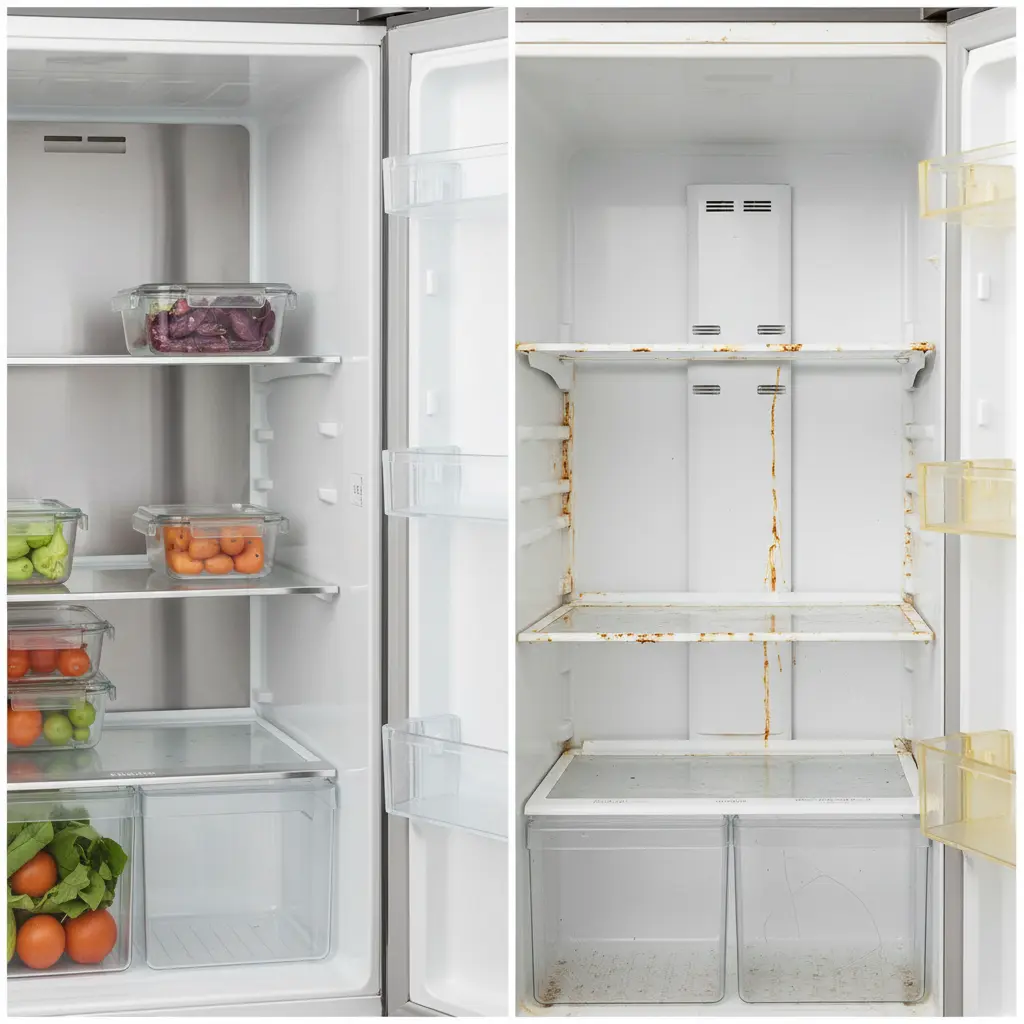 올스텐 vs 일반 메탈 내부 비교