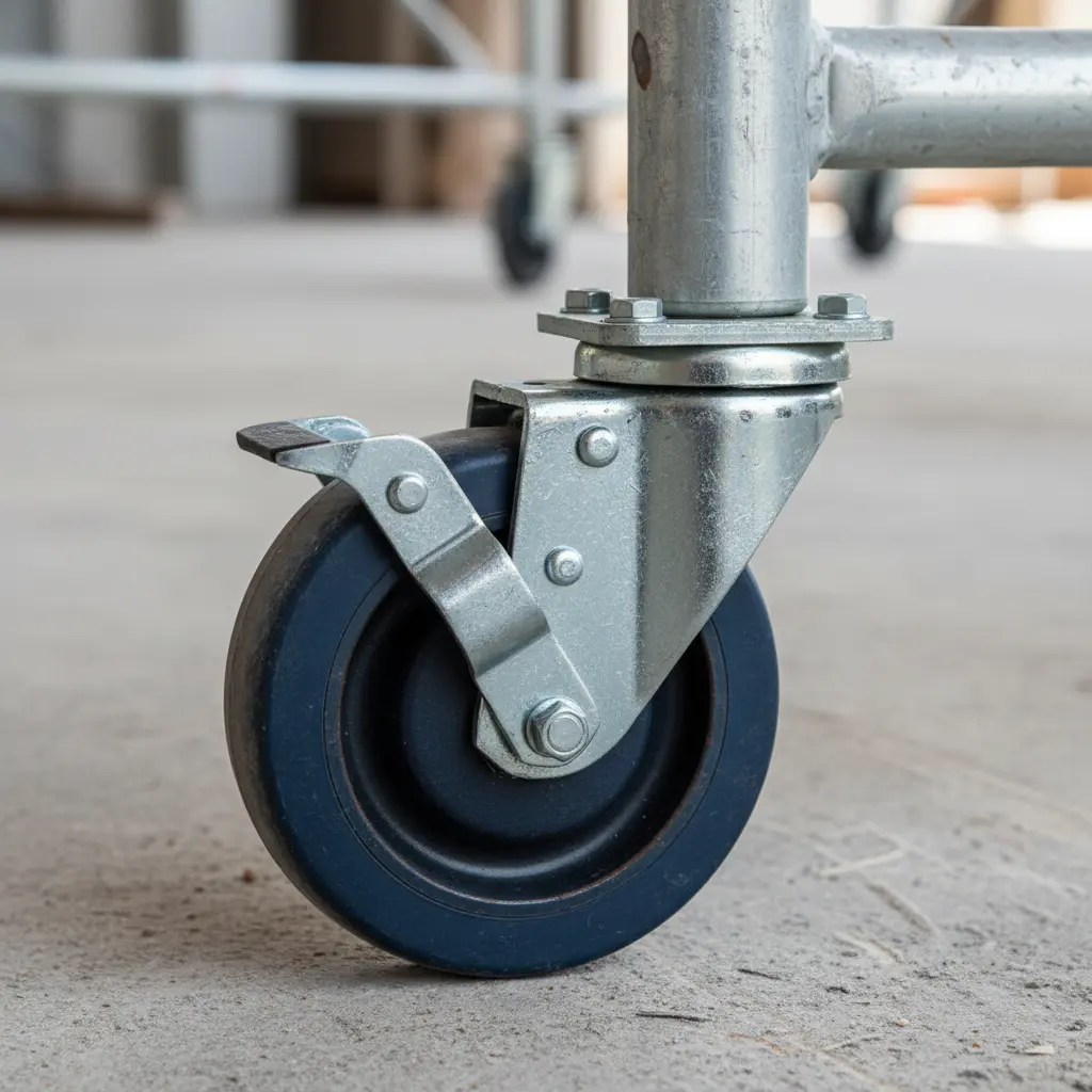 이동식작업대 - 6인치 우레탄 바퀴 필수