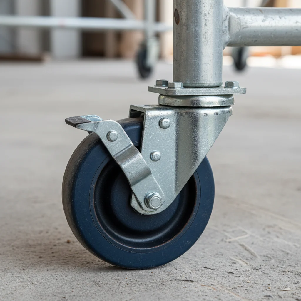 이동식작업대 - 6인치 우레탄 바퀴 필수