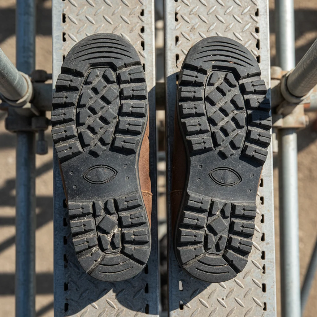 이동식작업대 - 미끄럼 방지 발판 확인