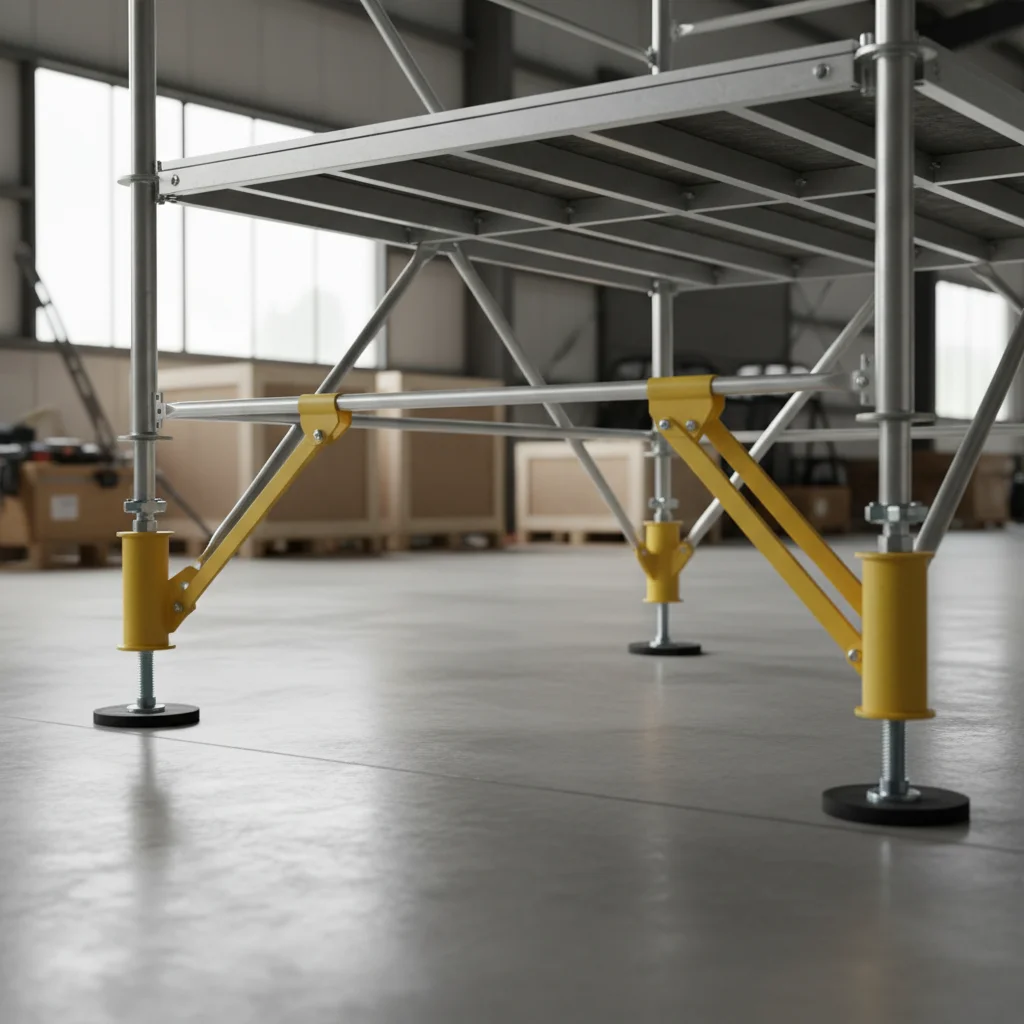 이동식작업대 - 아우트리거는 선택 아닌 필수