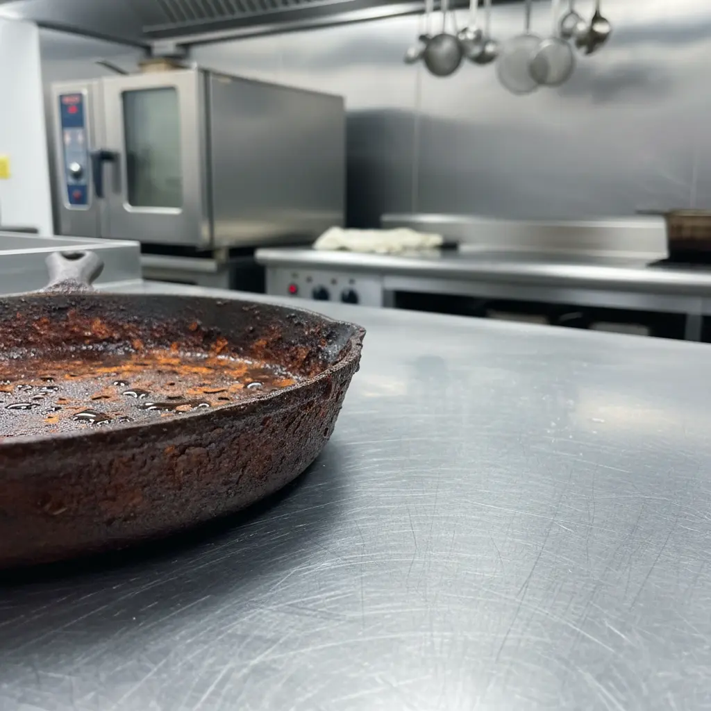 주방냉동고 - 메탈과 스테인리스 내구성 차이