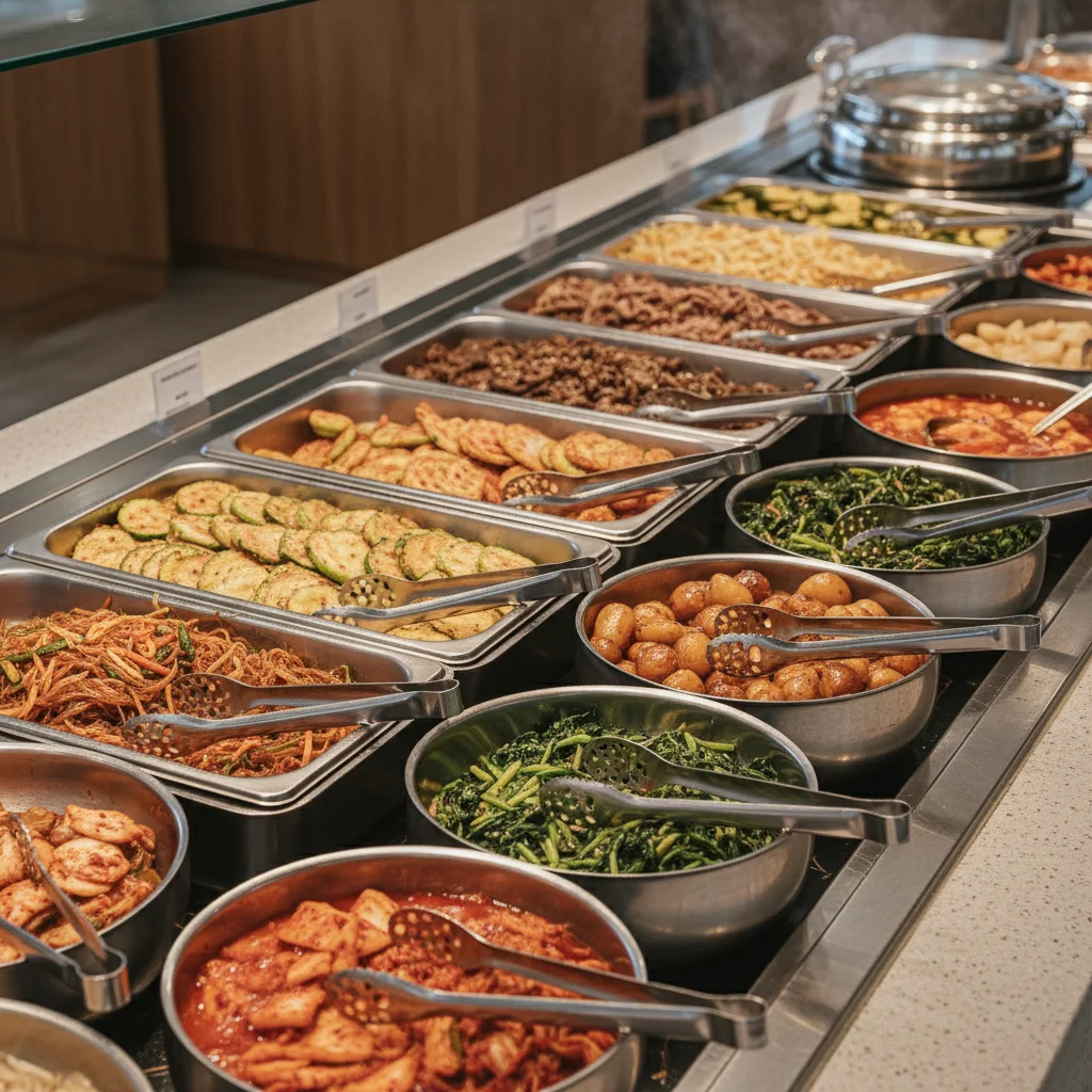 식당배식대 - 자율 배식대 구조