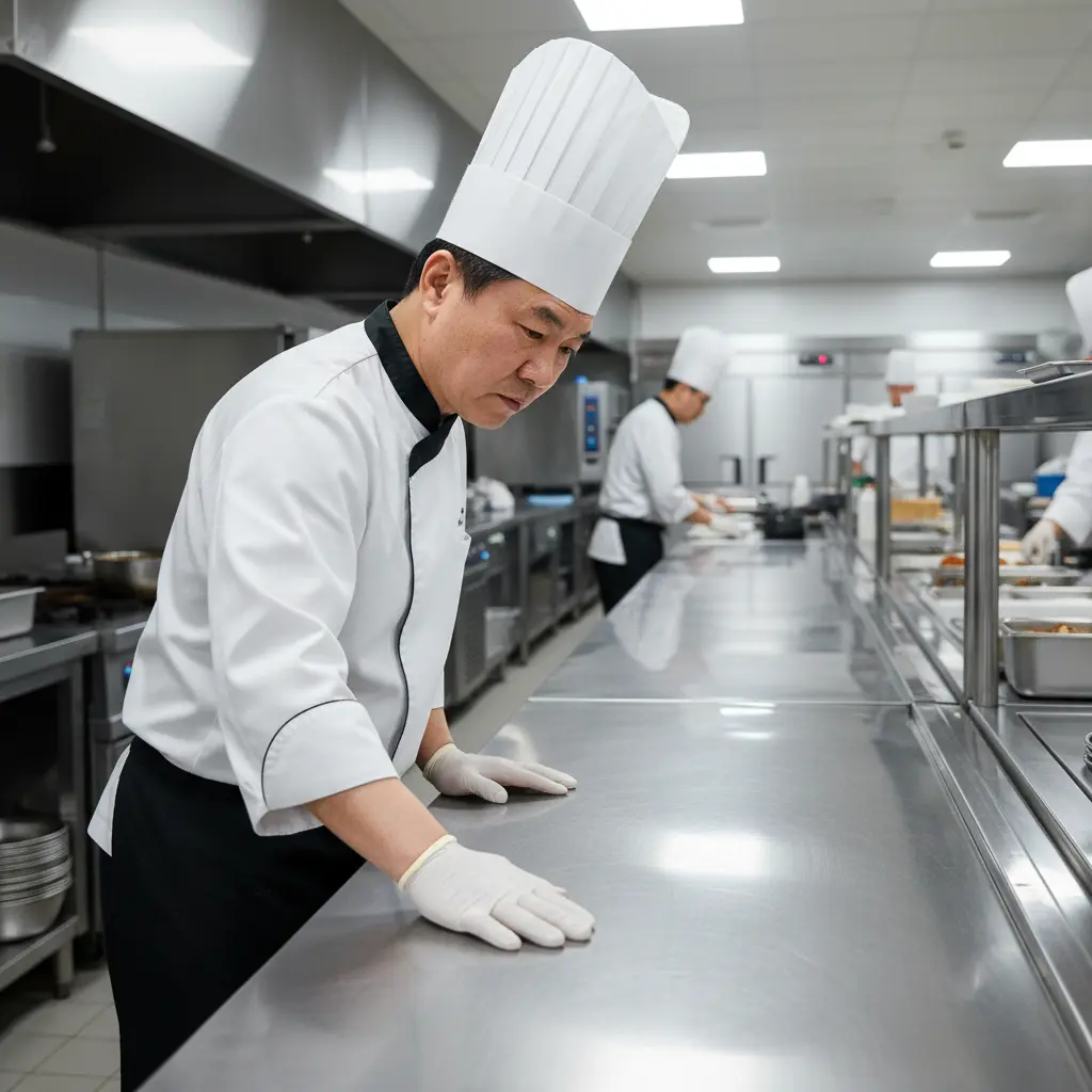 식당배식대 - SUS304 재질 확인