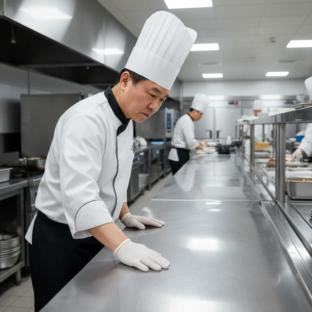 식당배식대 - SUS304 재질 확인