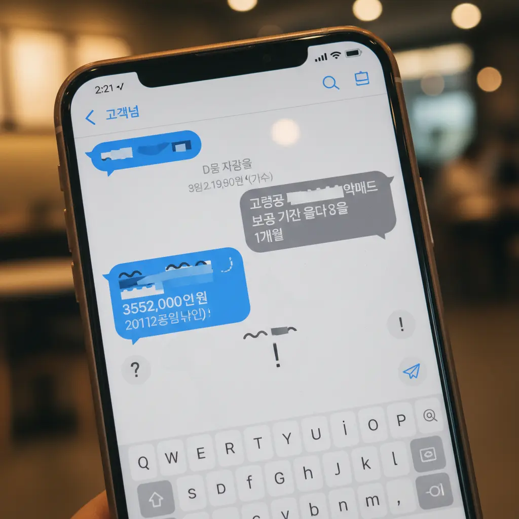 부산주방중고 - 증거를 꼭 남기세요