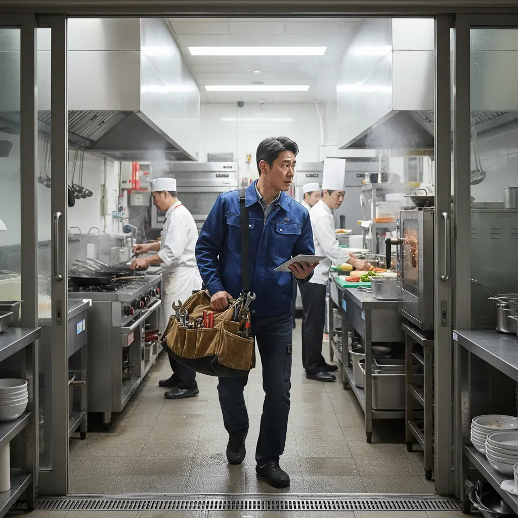 부산냉장고 - 긴급 수리 기사 방문