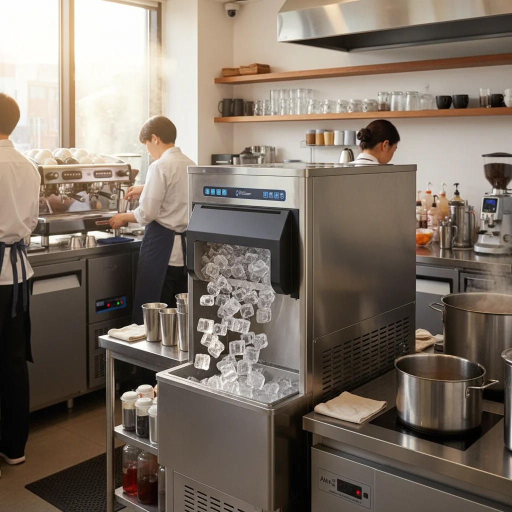 카페는 제빙기가 생명