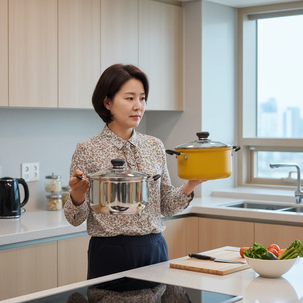 스텐 냄비 vs 양은냄비 비교