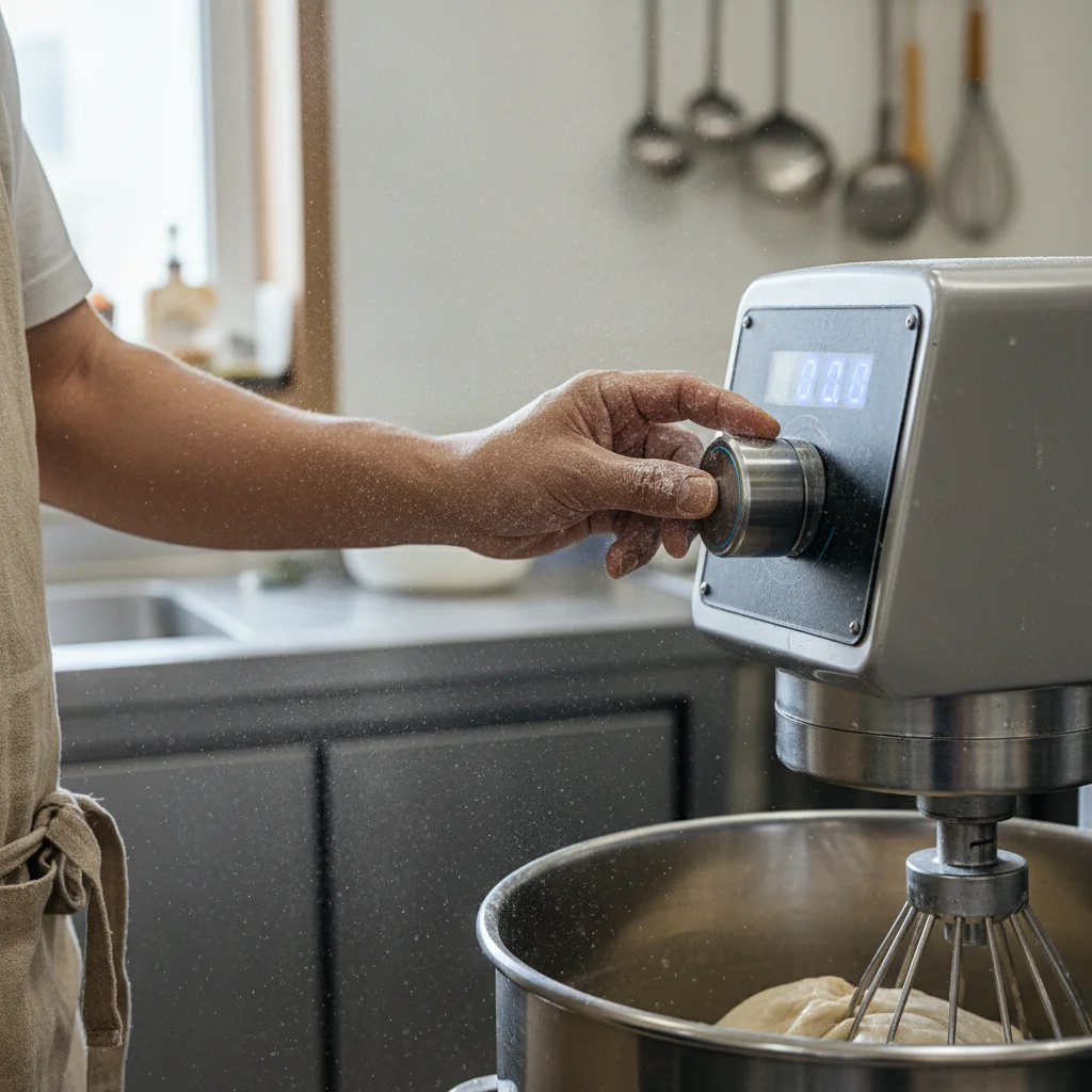 베이커리믹서기 - 믹서기 조작 패널