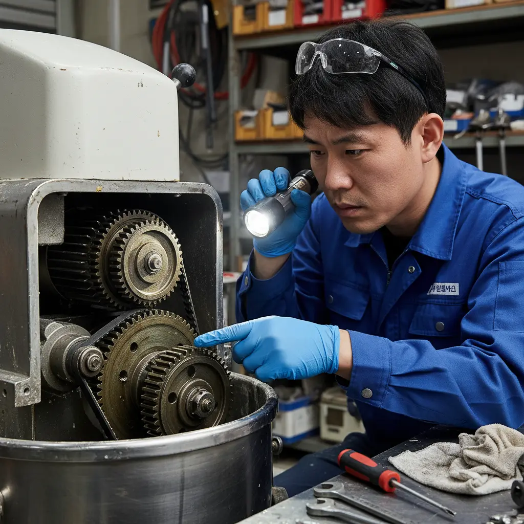 베이커리믹서기 - 중고 믹서기 점검