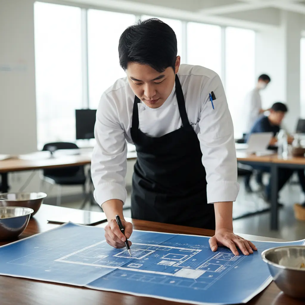 주방 도면부터 확인하세요