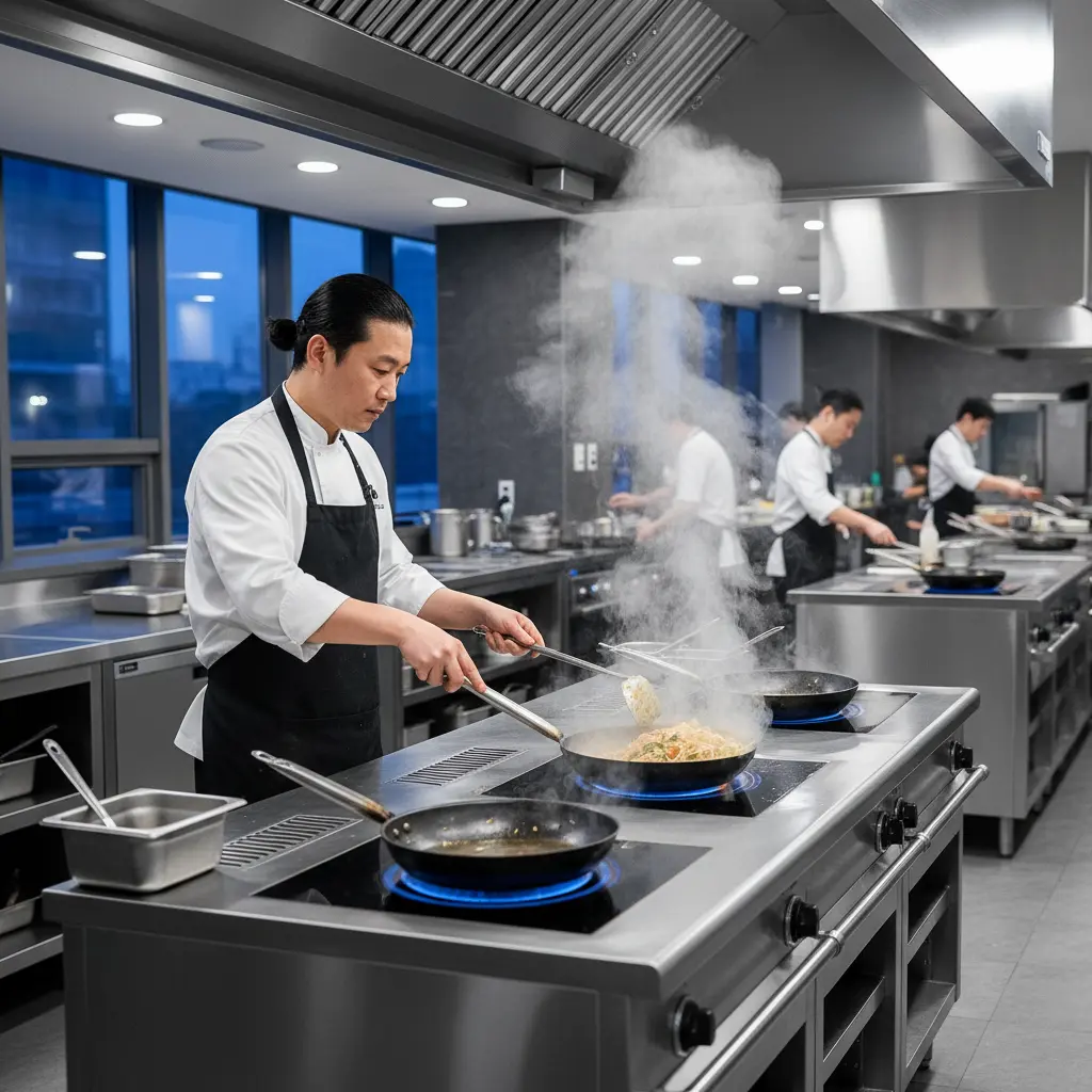 주방 온도 낮추는 인덕션