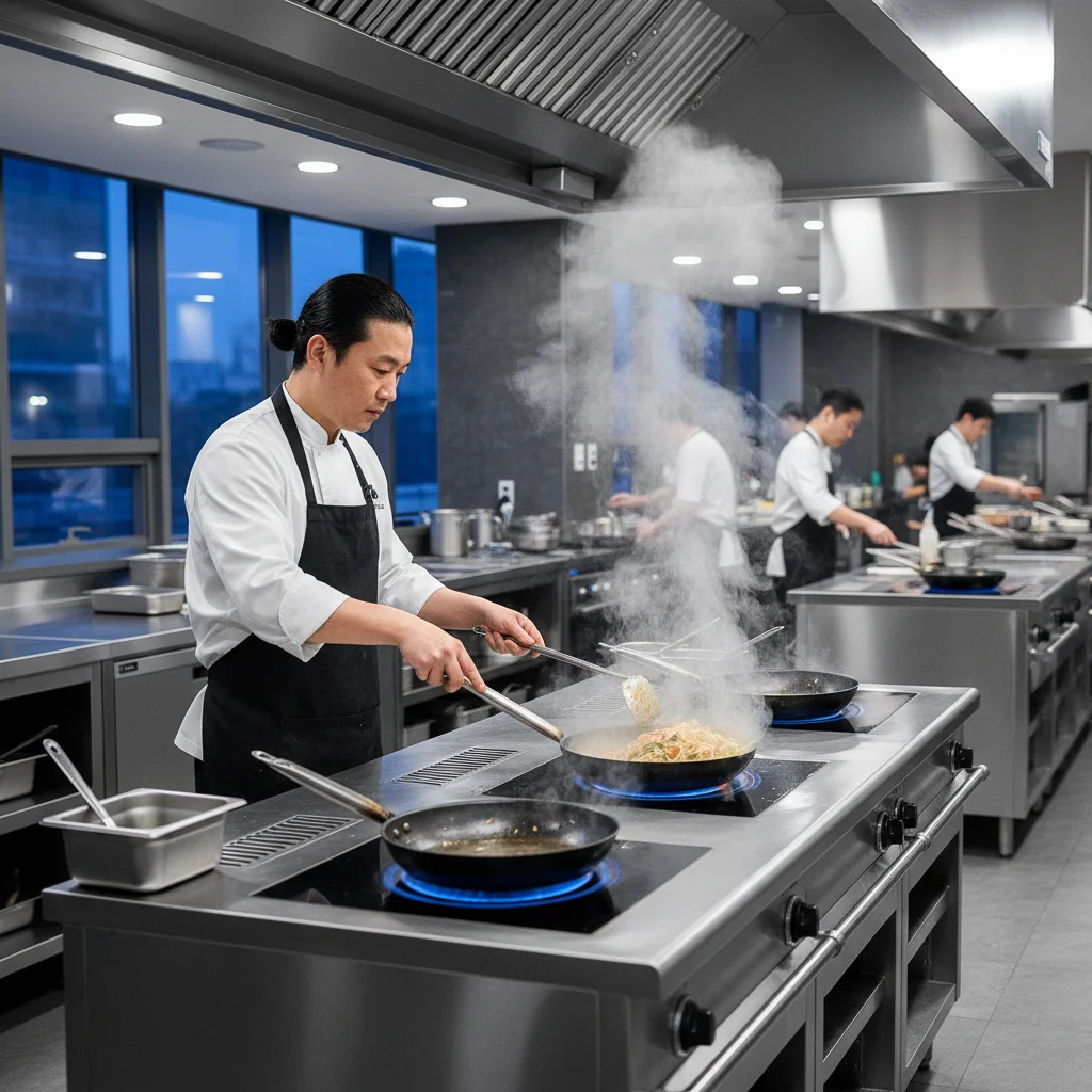 주방 온도 낮추는 인덕션