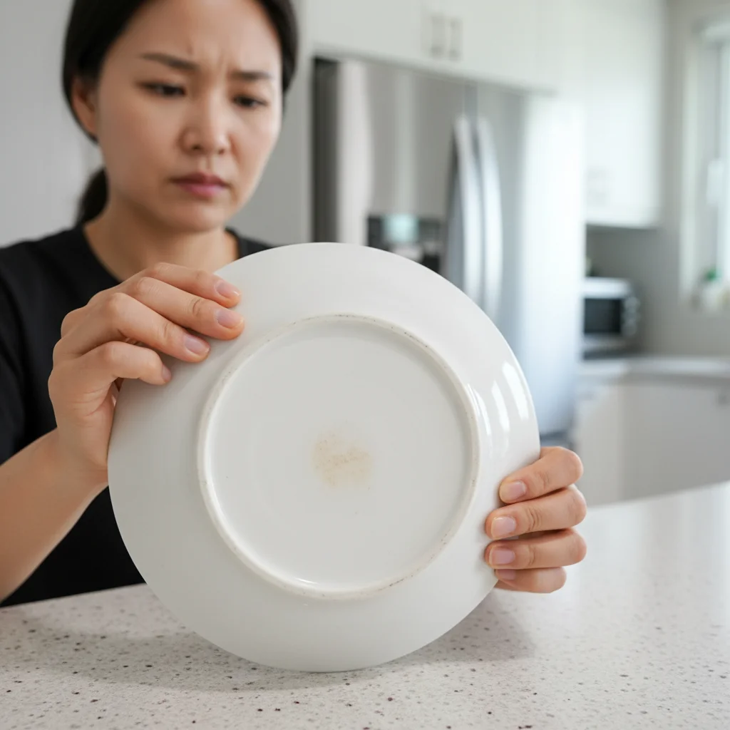 도자기찬기 - 자기 소재 확인 필수