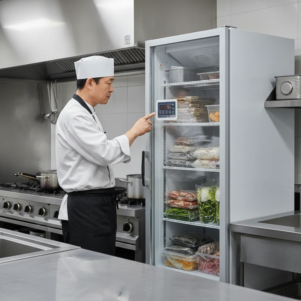 부산냉동쇼케이스 - 냉동쇼케이스 온도 체크 필수