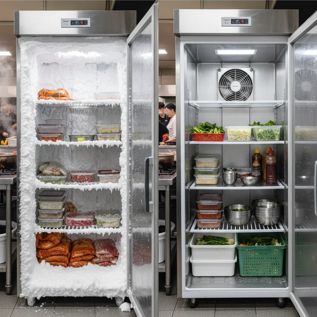부산식당냉장고 - 직냉식 vs 간냉식